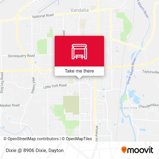 Dixie @ 8906 Dixie map