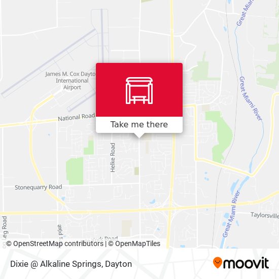 Dixie @ Alkaline Springs map