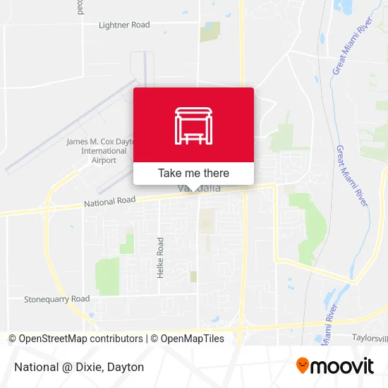 Mapa de National @ Dixie