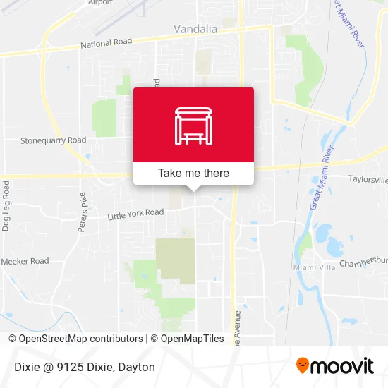 Dixie @ 9125 Dixie map