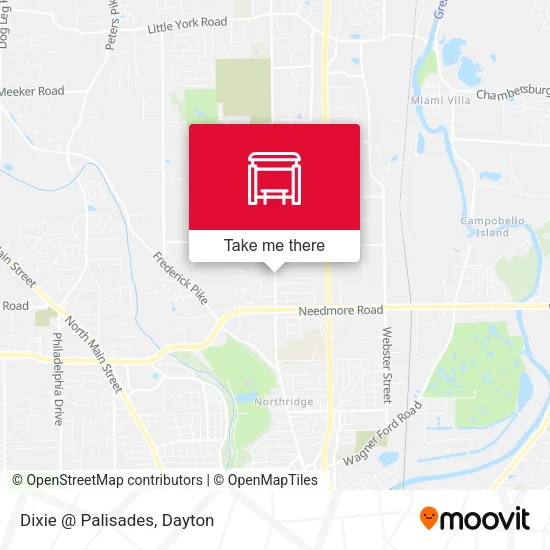 Dixie @ Palisades map
