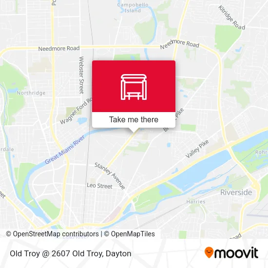 Mapa de Old Troy @ 2607 Old Troy