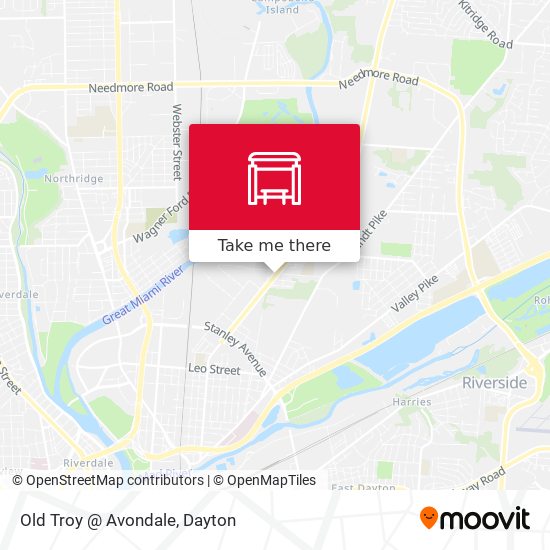 Mapa de Old Troy @ Avondale