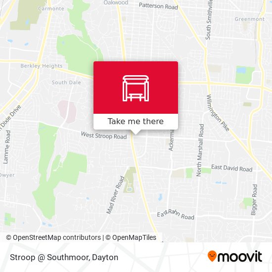 Stroop @ Southmoor map