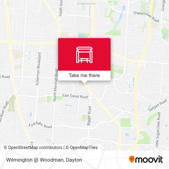 Mapa de Wilmington @ Woodman