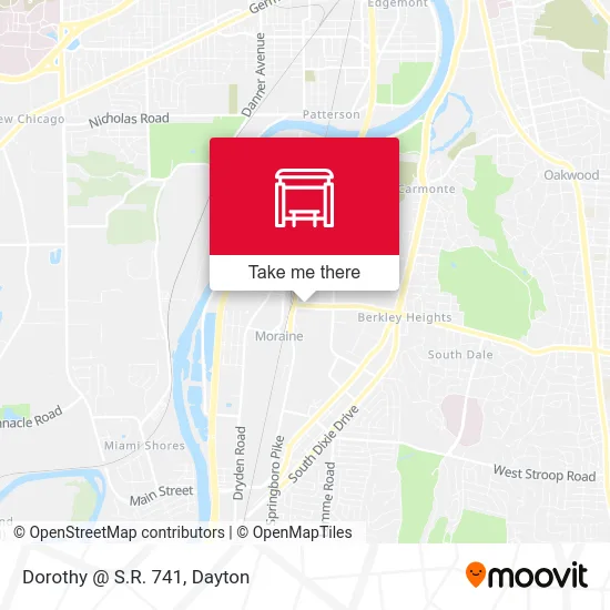 Dorothy @ S.R. 741 map