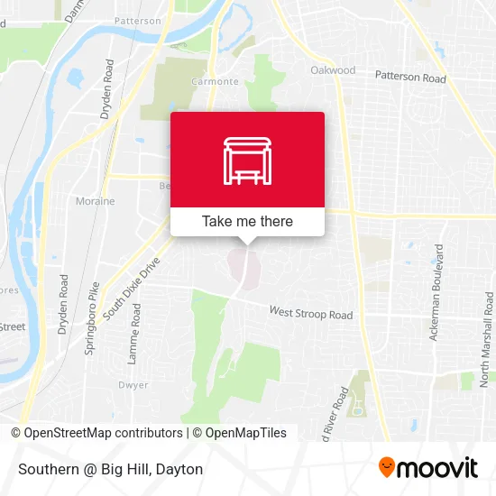 Mapa de Southern @ Big Hill