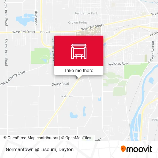 Germantown @ Liscum map