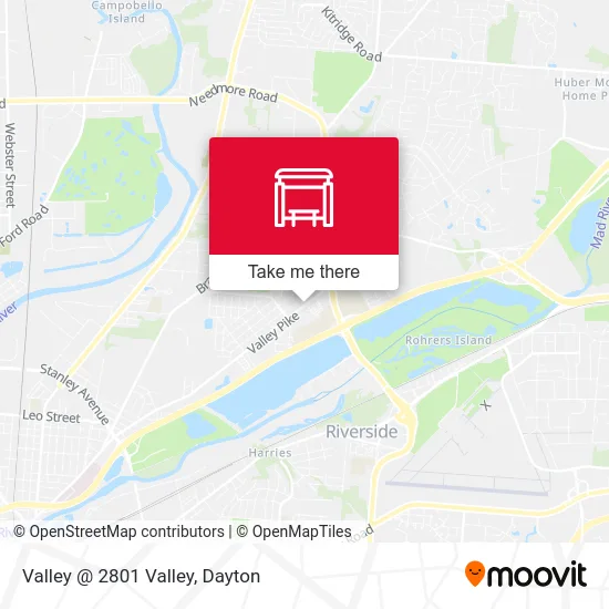 Valley @ 2801 Valley map