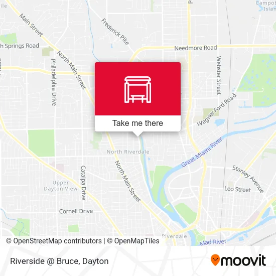 Riverside @ Bruce map