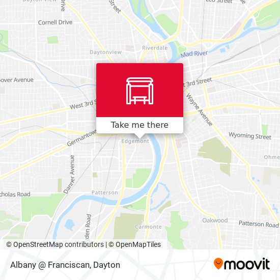 Mapa de Albany @ Franciscan