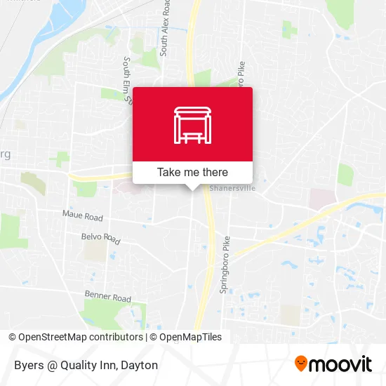 Mapa de Byers @ Quality Inn