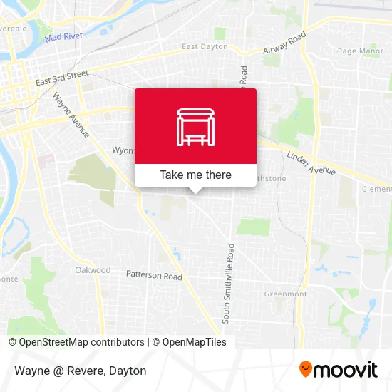 Mapa de Wayne @ Revere
