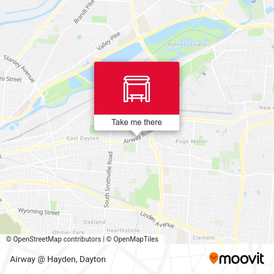 Airway @ Hayden map