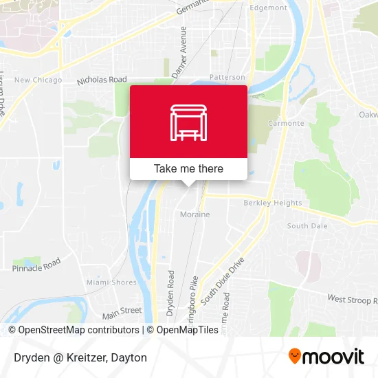 Dryden @ Kreitzer map