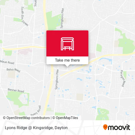 Mapa de Lyons Ridge @ Kingsridge