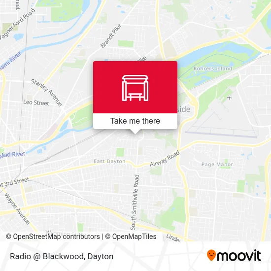 Radio @ Blackwood map