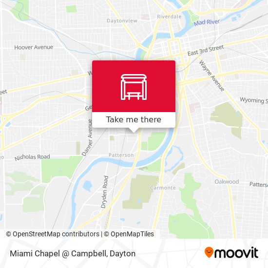 Miami Chapel @ Campbell map