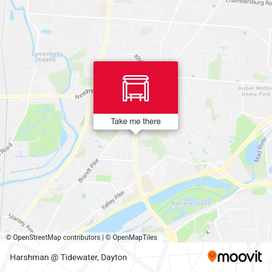 Harshman @ Tidewater map