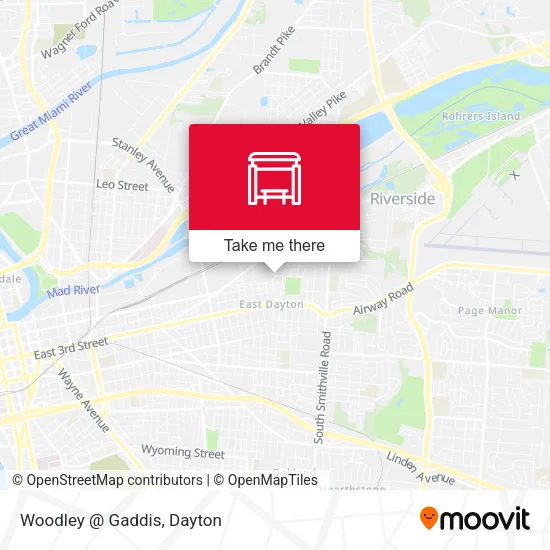 Mapa de Woodley @ Gaddis