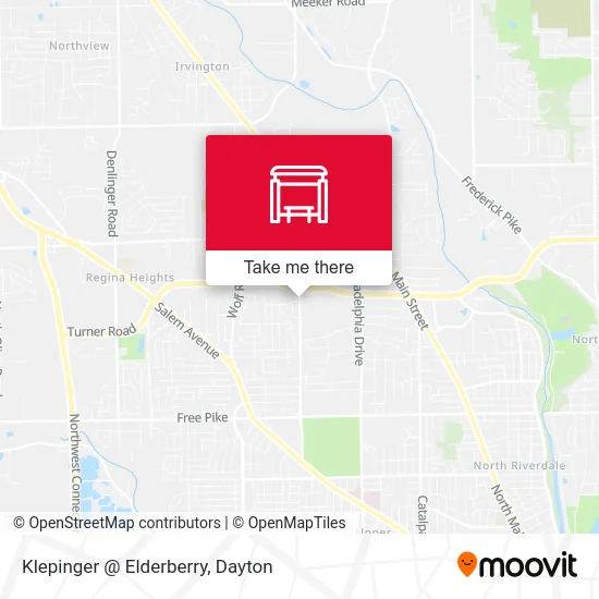 Klepinger @ Elderberry map