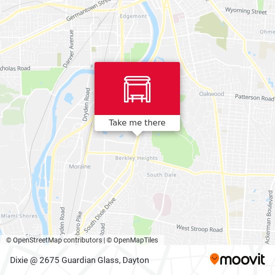 Dixie @ 2675 Guardian Glass map