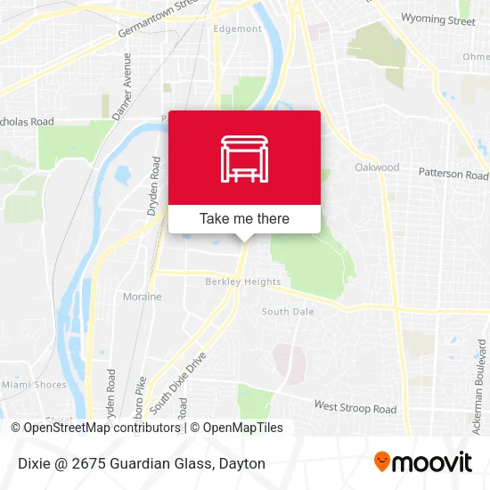 Mapa de Dixie @ 2675 Guardian Glass
