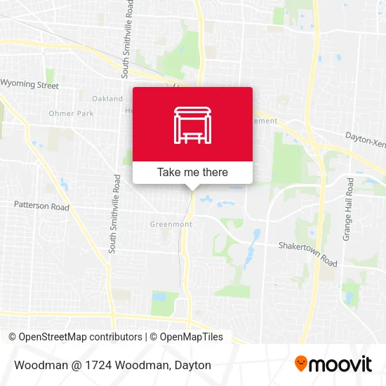 Woodman @ 1724 Woodman map