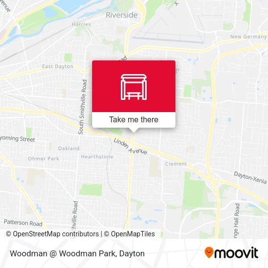 Mapa de Woodman @ Woodman Park