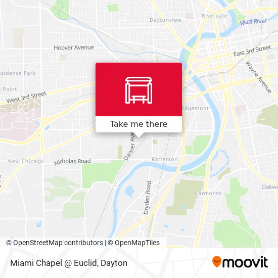 Mapa de Miami Chapel @ Euclid