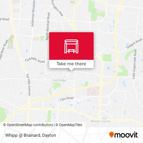 Whipp @ Brainard map