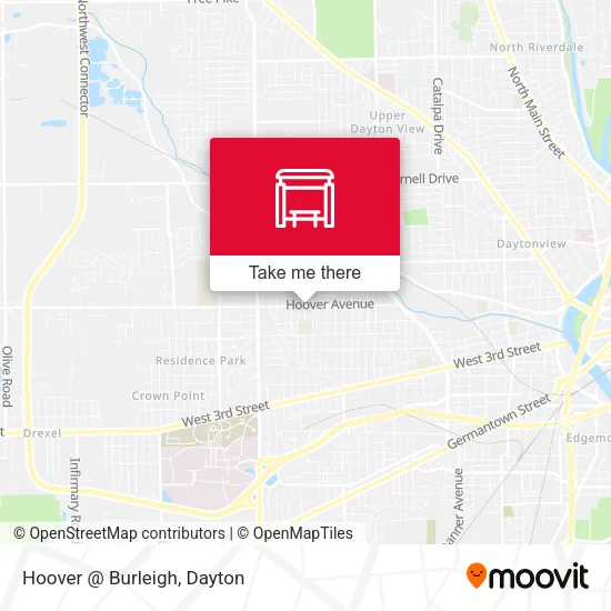 Mapa de Hoover @ Burleigh
