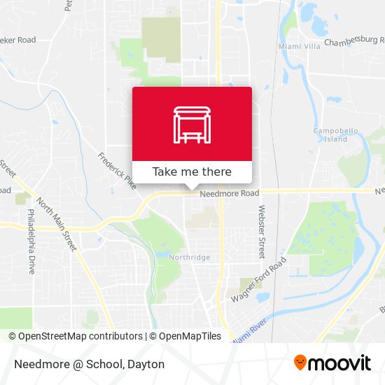 Needmore @ School map