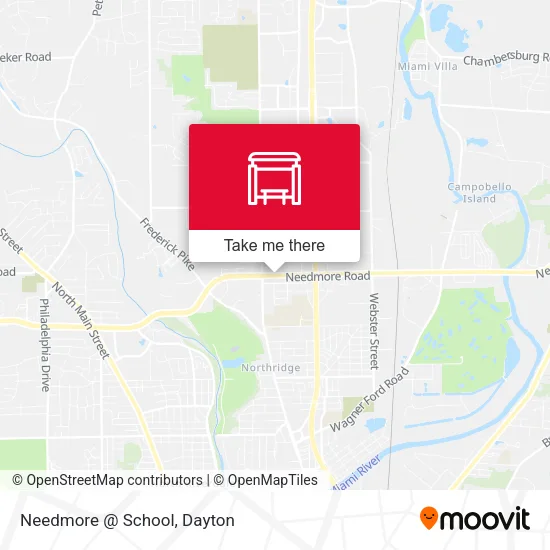 Needmore @ School map