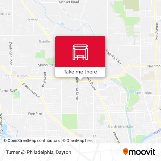 Turner @ Philadelphia map