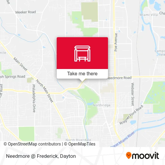 Mapa de Needmore @ Frederick