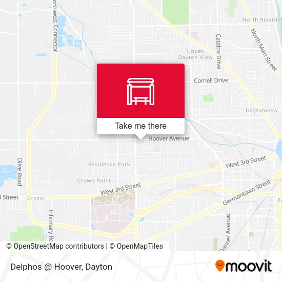 Mapa de Delphos @ Hoover