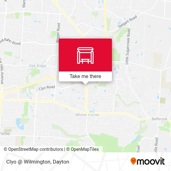 Clyo @ Wilmington map