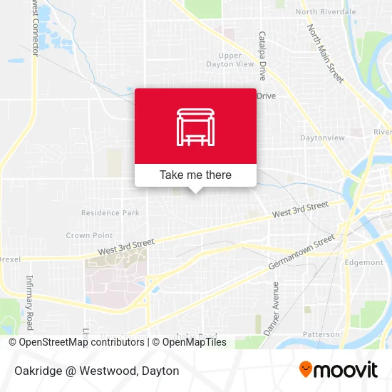 Mapa de Oakridge @ Westwood