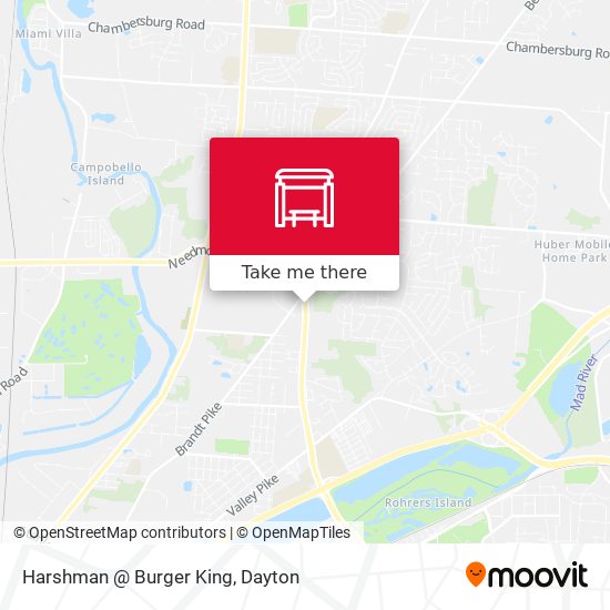 Mapa de Harshman @ Burger King