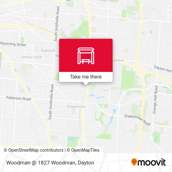 Mapa de Woodman @ 1827 Woodman