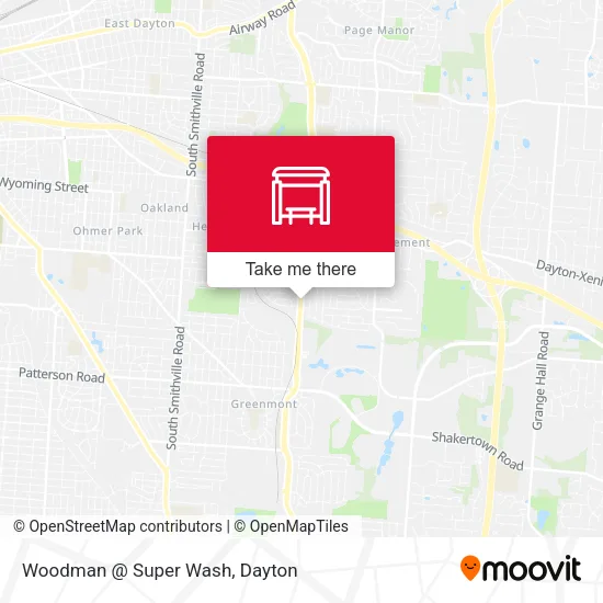 Mapa de Woodman @ Super Wash