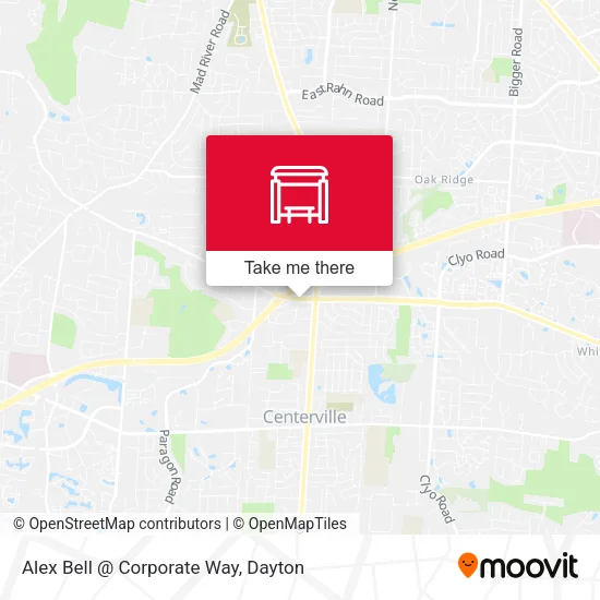 Alex Bell @ Corporate Way map