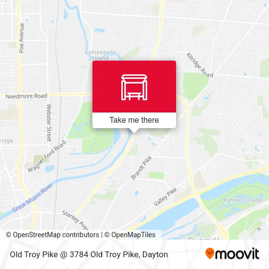 Mapa de Old Troy Pike @ 3784 Old Troy Pike
