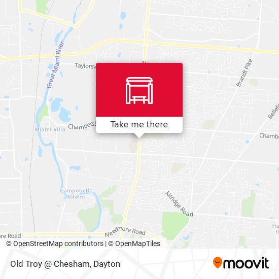 Mapa de Old Troy @ Chesham