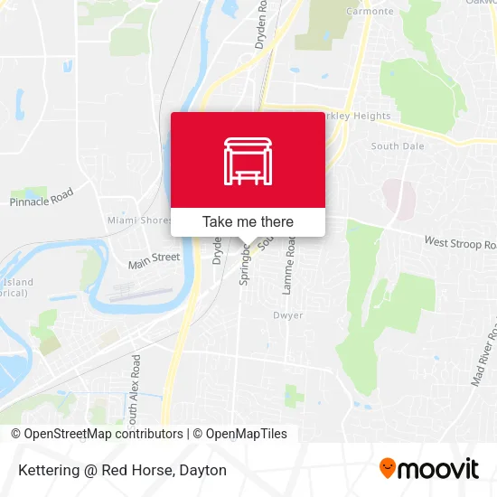 Mapa de Kettering @ Red Horse