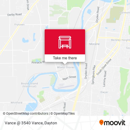 Mapa de Vance @ 3540 Vance