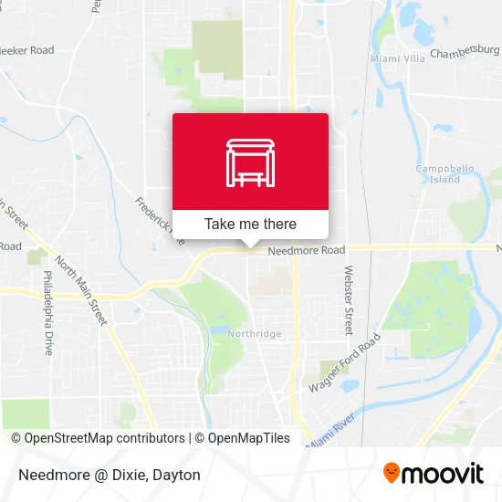 Mapa de Needmore @ Dixie
