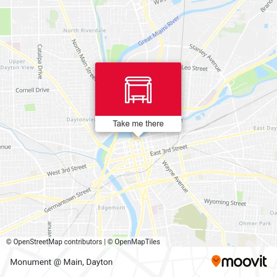 Mapa de Monument @ Main
