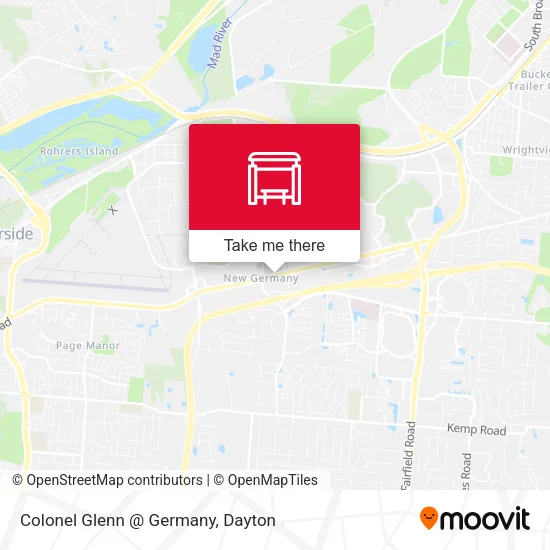 Colonel Glenn @ Germany map